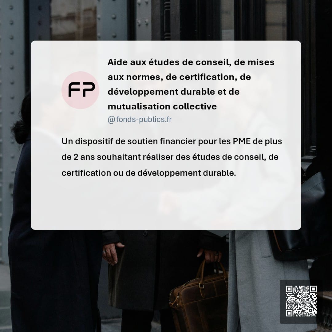 Aide aux études de conseil