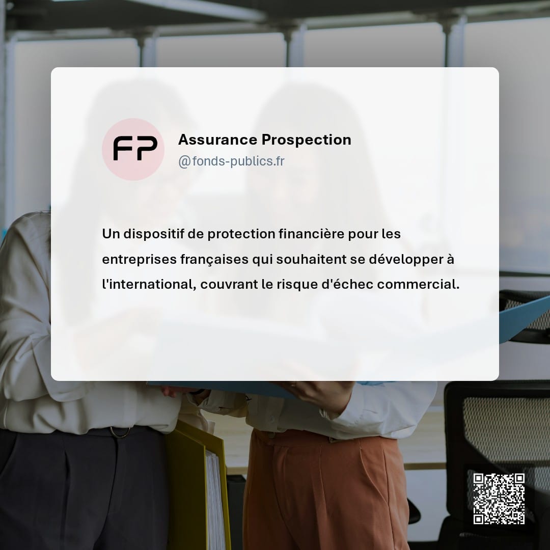 Assurance Prospection : Un dispositif de protection financière pour les entreprises françaises qui souhaitent se développer à l'international