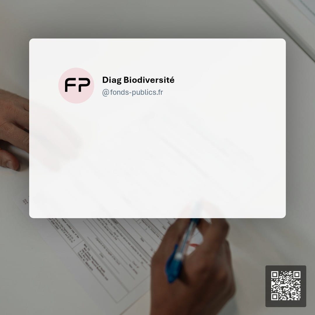 Diag Biodiversité : Un dispositif d'accompagnement pour aider les PME à anticiper les risques liés à l'érosion de la biodiversité et intégrer ces enjeux dans leur stratégie.