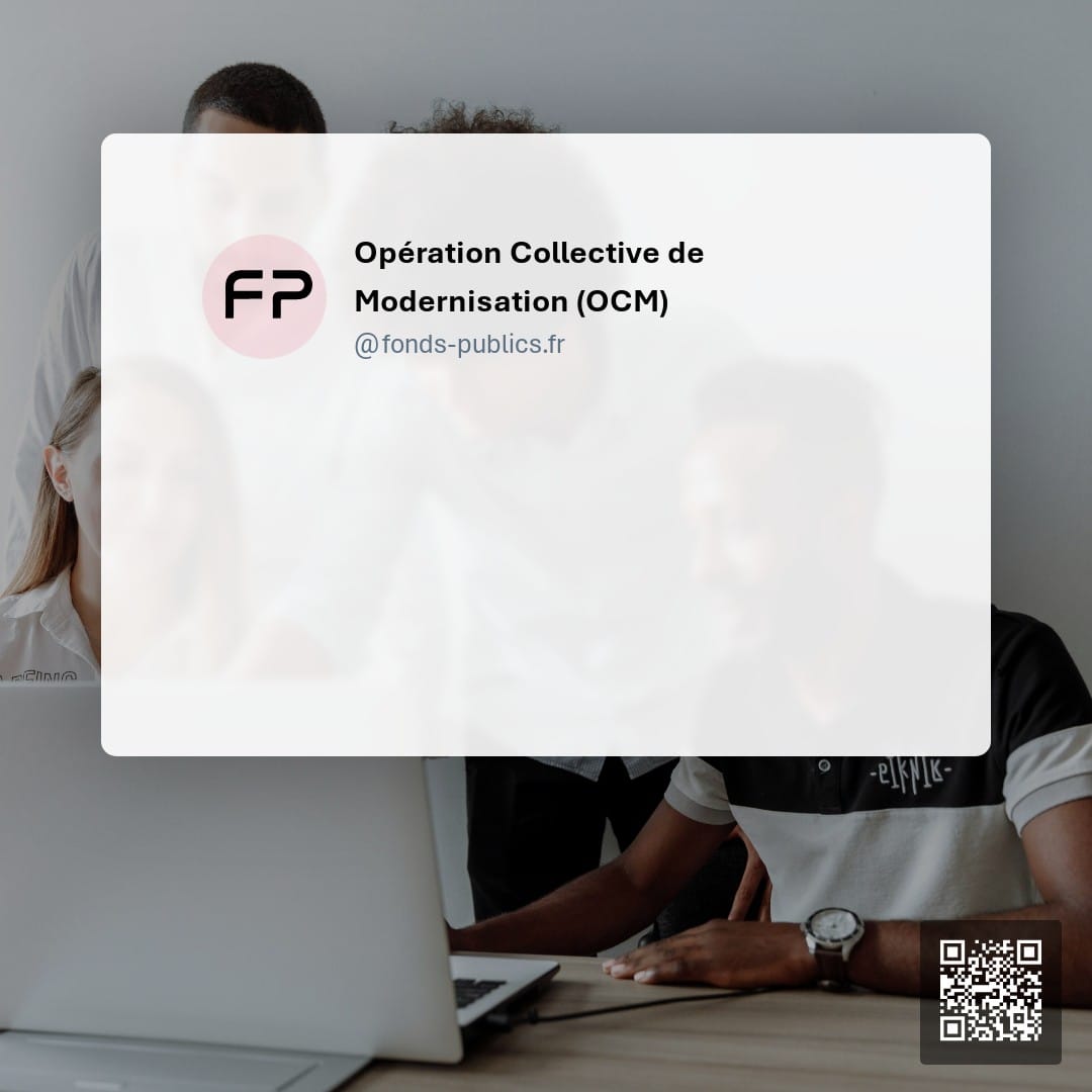 Opération Collective de Modernisation (OCM) : Un dispositif d'aide à la modernisation des entreprises artisanales et commerciales du Pays d'Alençon