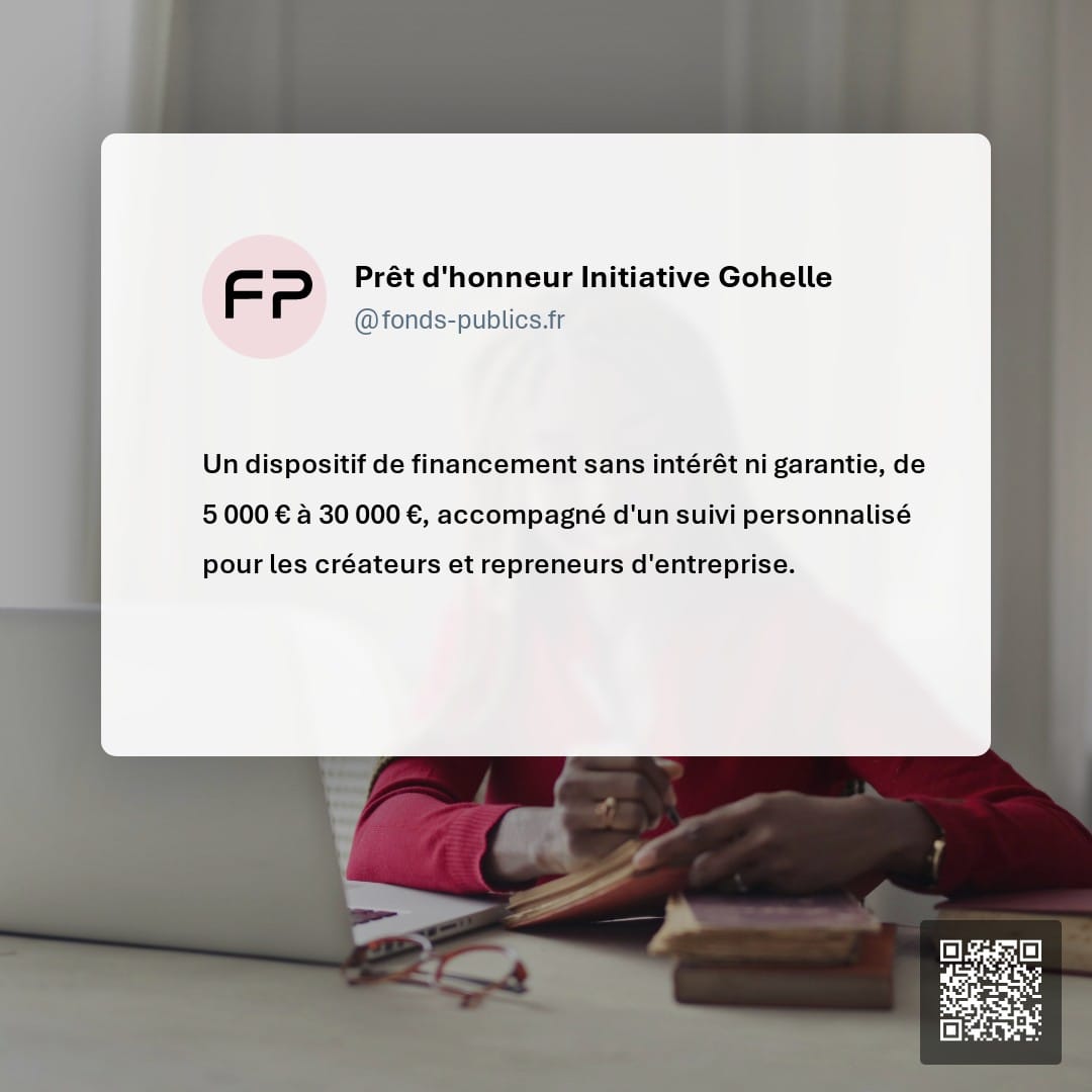 Prêt d'honneur Initiative Gohelle : Un dispositif de financement sans intérêt ni garantie